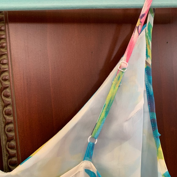 Yumi Kim Cleo floral silk Maxi slip dress vacation XS - Picture 6 of 8